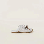 530 SL Mules - Bleached Leather & Gum Sole White