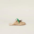 530 SL Mules – Bleached Leather & Shearling Edition (Écru) Women