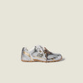 530 SL Runner – Leather and Mesh Metallic Edition Women