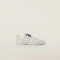 NB x Miu Miu 530 SL White suede and mesh sneakers Women