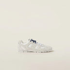 NB x Miu Miu 530 SL White suede and mesh sneakers Women