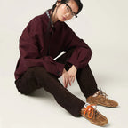 NB (WMNS) x Miu Miu 530 SL Suede and Mesh Sneakers Orange Laces Women